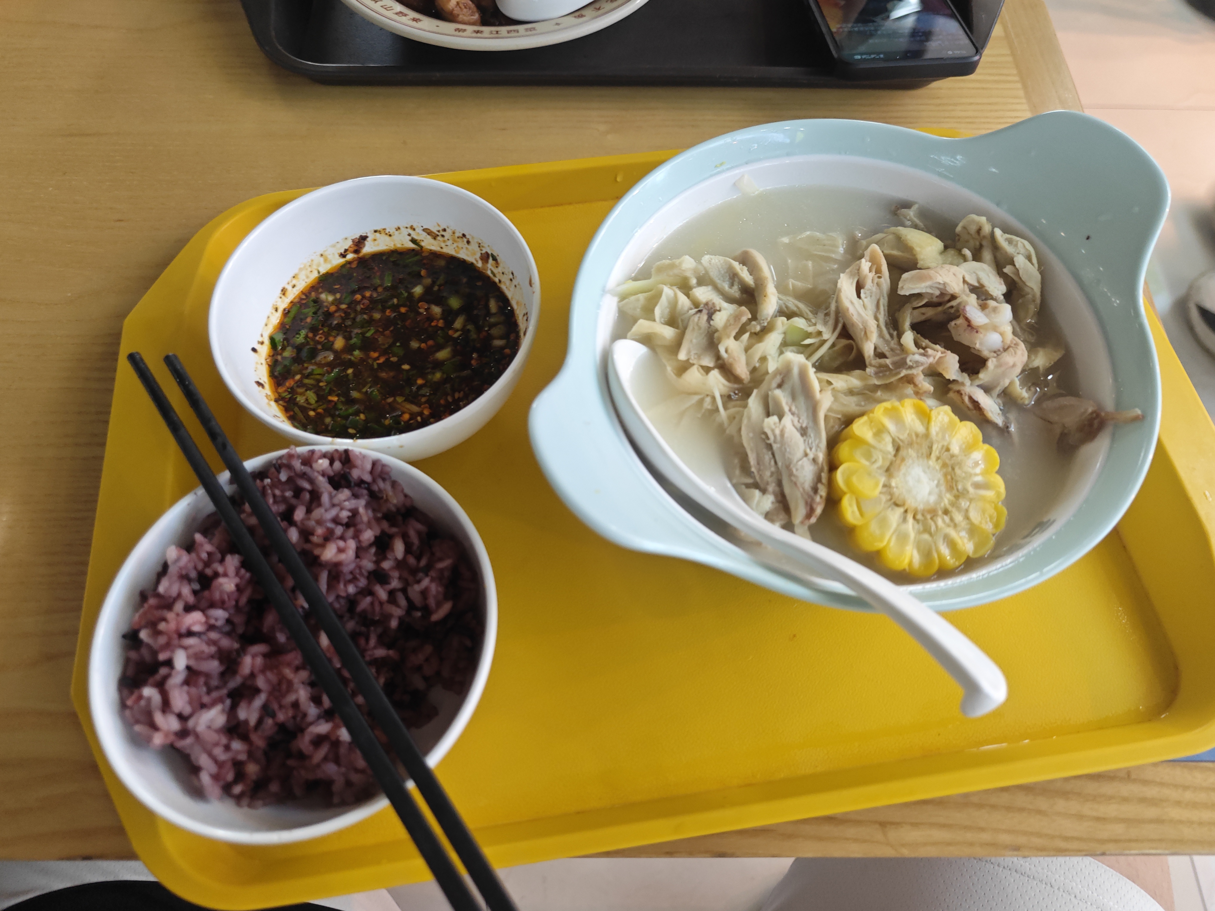 南三二楼的美味蘸水菜